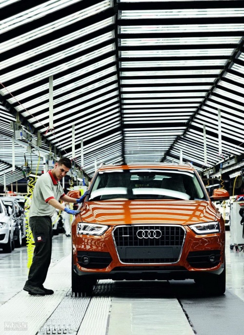 奥迪(Audi)工厂内部装修设计及设备曝光